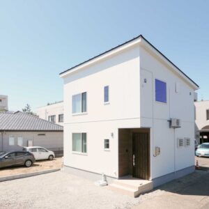 柏崎市扇町モデルハウス外観