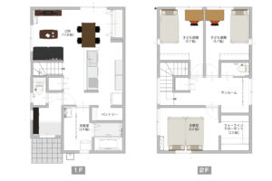希望が丘モデルハウス間取り