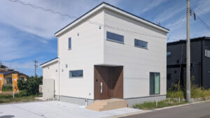 北区笹山モデルハウス外観