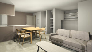 北区太夫浜モデルハウスLDK